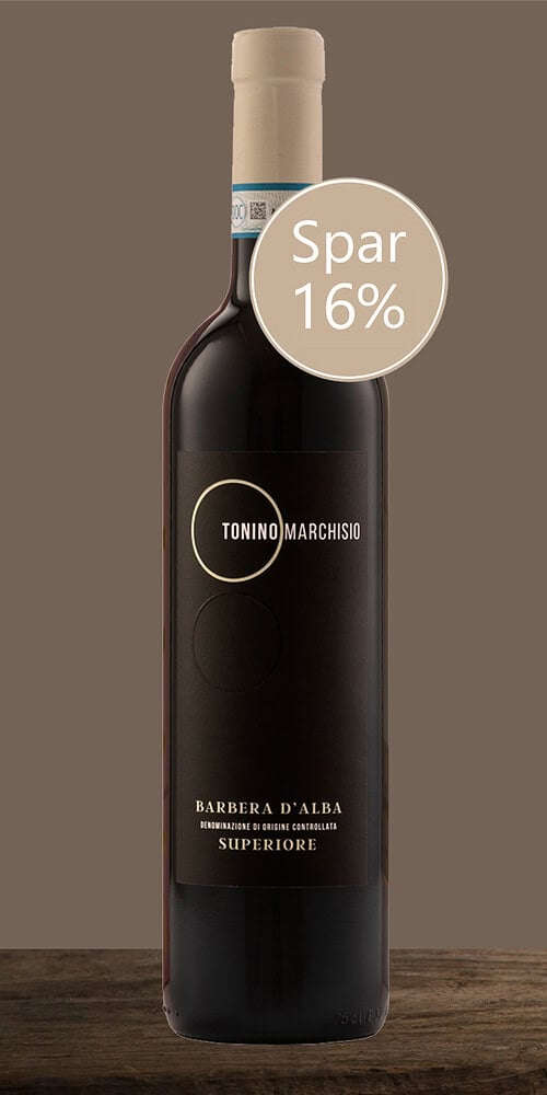 Barbera sup 25 spar 16 Barbera d'Alba DOC Superiore