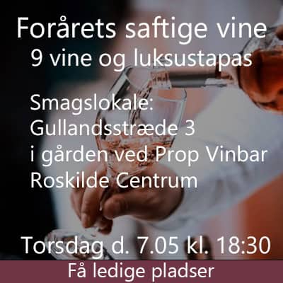 Forårets saftige vine